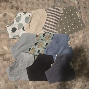 Magnetic Baby Bandana Bibs